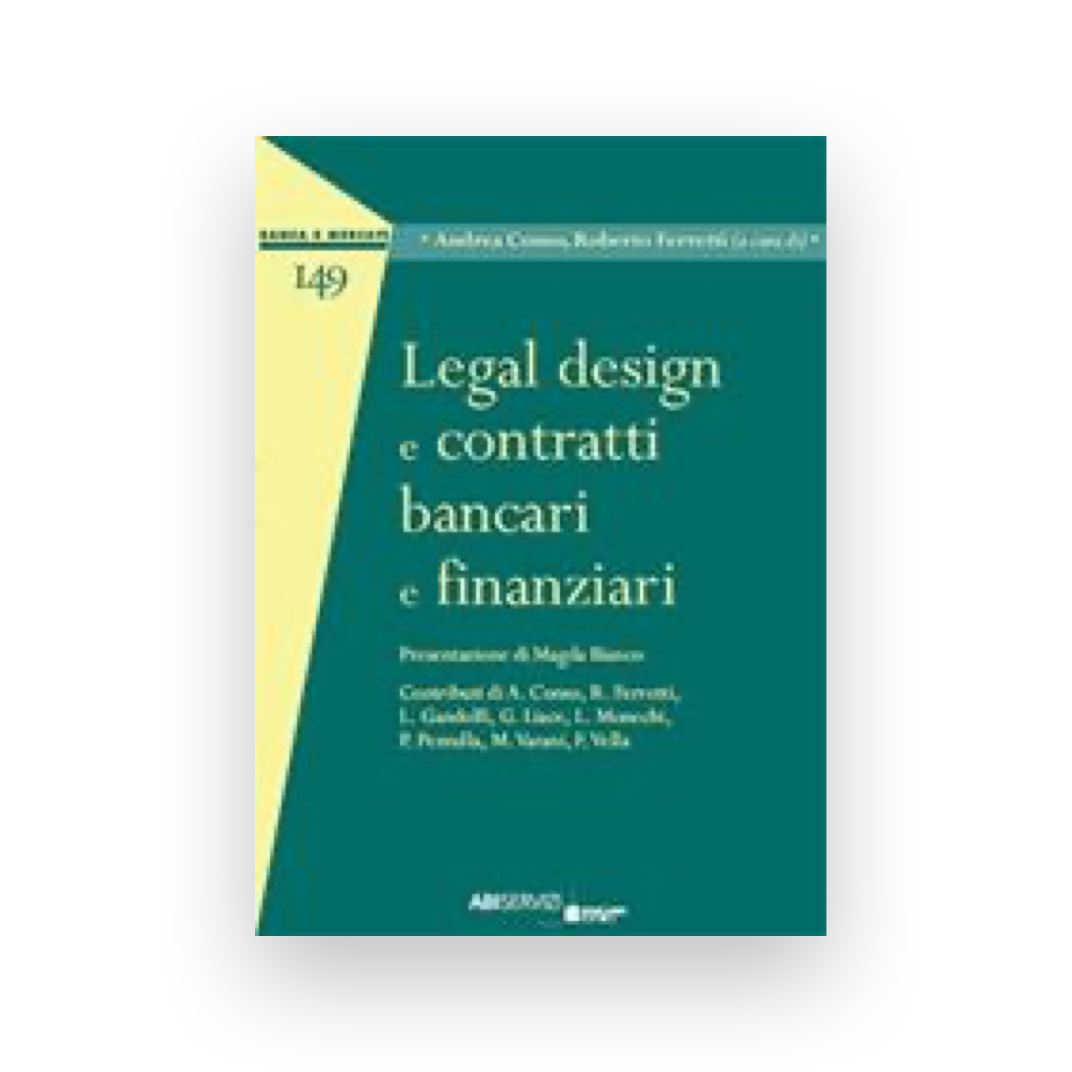 Legal design e contatti bancari e finanziari